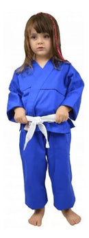 Kimono Infantil Universal Azul Keiko