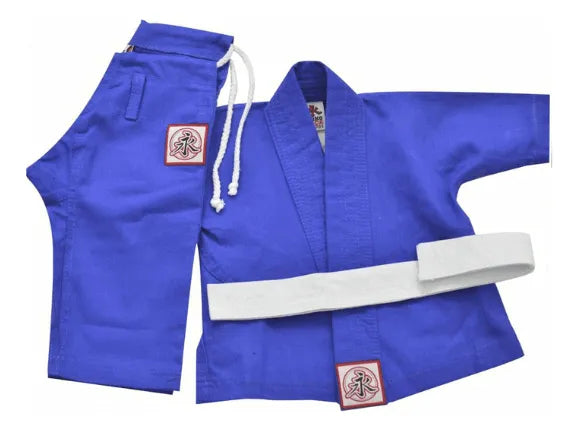 Kimono Infantil Universal Azul Keiko