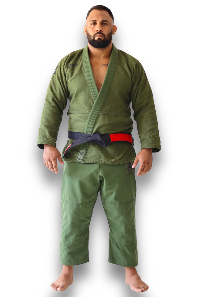 Kimono Brazil Combat Trooper Green