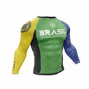 Rashguard Manga Longa Básica Brasil Nikkyo