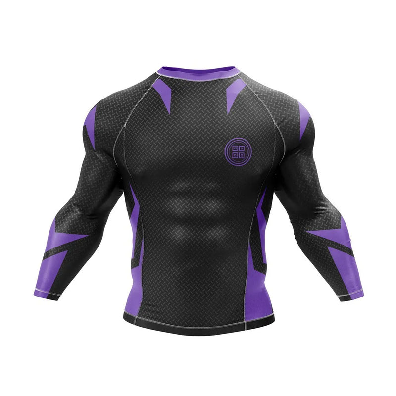 Rashguard Manga Longa Básica Infantil Carbon