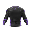 Rashguard Manga Longa Básica Infantil Carbon