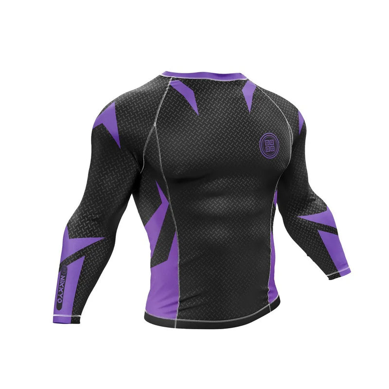 Rashguard Manga Longa Básica Infantil Carbon