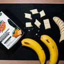 Barra de Banana e Chocolate Branco